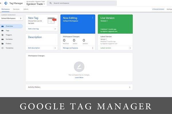 snimak ekrana iz Google Tag Manager
